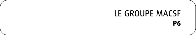 Le groupe MACSF P6