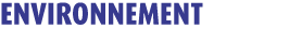 Environnement