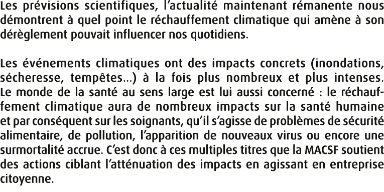 Les pr visions scientifiques, l’actualit maintenant r manente nous d montrent   quel point le r chauffement climatiq...