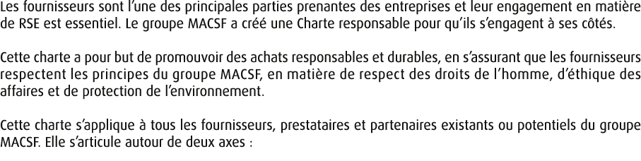 Les fournisseurs sont l’une des principales parties prenantes des entreprises et leur engagement en mati re de RSE es...