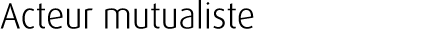 Acteur mutualiste