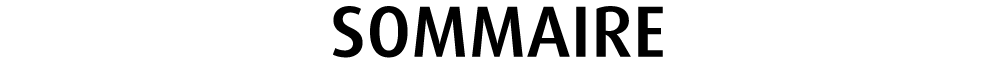 SomMAIRE