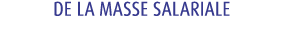 de la masse salariale