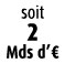 soit 2 Mds d’€