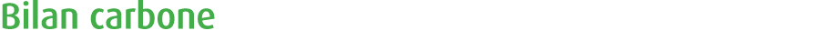 Bilan carbone