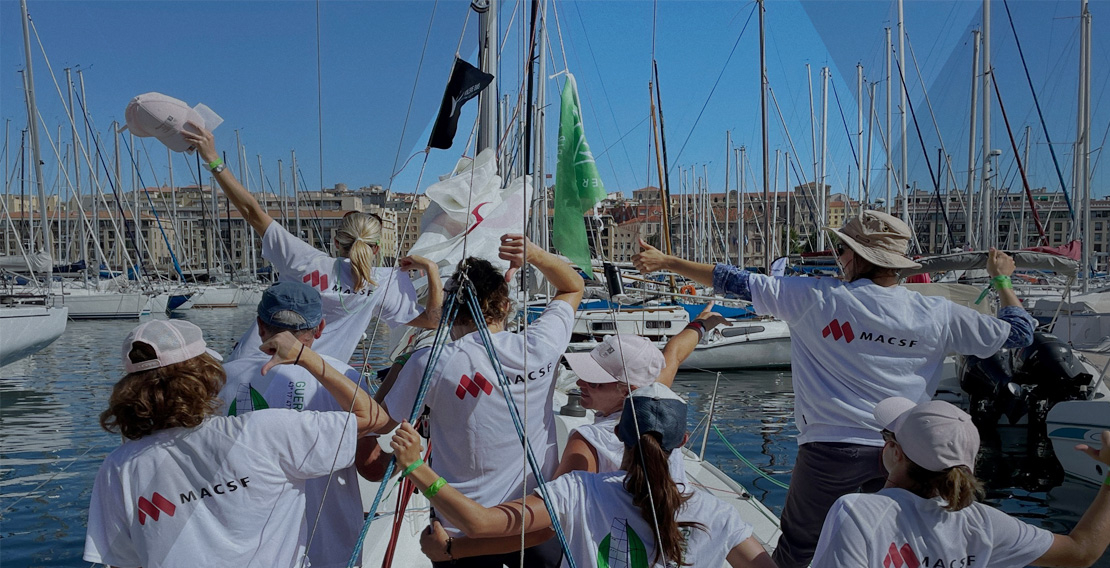 La MACSF, partenaire de Guérir en mer pour lutter contre le burn-out des soignants