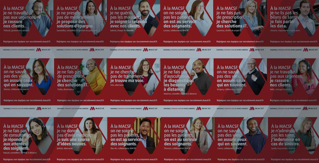 Les collaborateurs au cœur de la campagne de recrutement MACSF