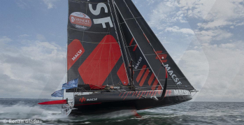 Départ réussi pour Corentin Horeau : l’IMOCA MACSF entre en compétition sur la 1000 Race