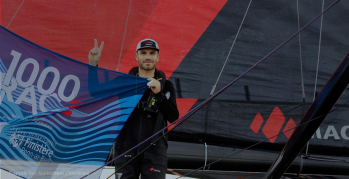 1000 Race : Corentin Horeau réussit sa première course en IMOCA à bord de MACSF