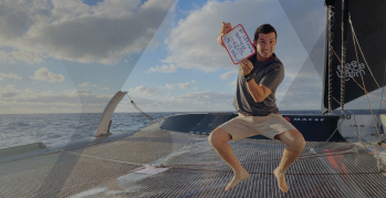 Cap Leeuwin : une première historique en multicoque pour Guirec Soudée