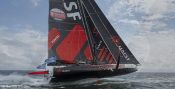 Départ réussi pour Corentin Horeau : l’IMOCA MACSF entre en compétition sur la 1000 Race