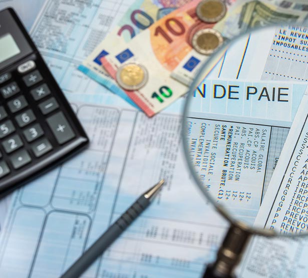 Zoom sur un bulletin de paie - MACSF