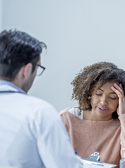 Un médecin reçoit une patiente déprimée - MACSF