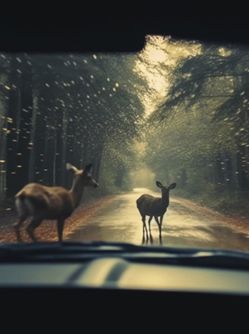 comment réagir en cas d’accident avec un animal sauvage