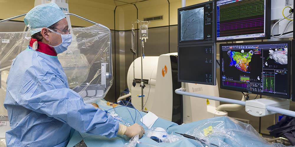 Embolie gazeuse lors d’une ablation de fibrillation auriculaire