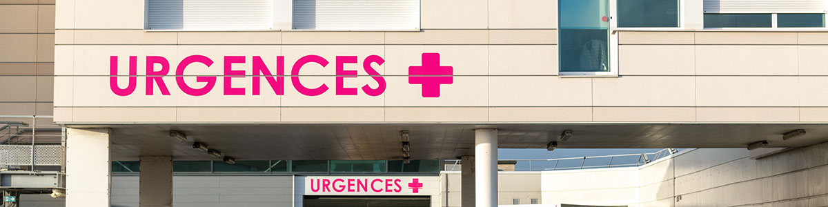 Entrée des urgences de l'hôpital - MACSF