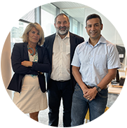 Bruno FRATTINI, le Dr Xavier MICHEL & le Dr Carole GERSON- MACSF