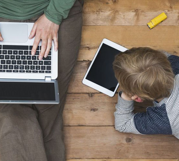 ordinateur portable et tablette