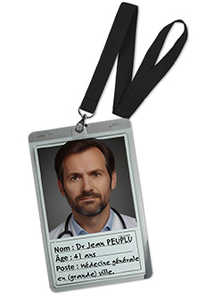 un badge nominatif - MACSF