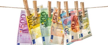 Lutte blanchiment billets corde linge
