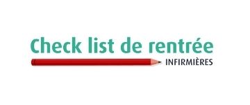 check list rentree infirmiere