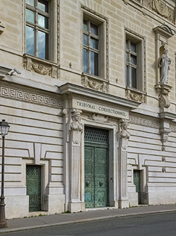 Façade du Tribunal correctionnel de Paris - MACSF