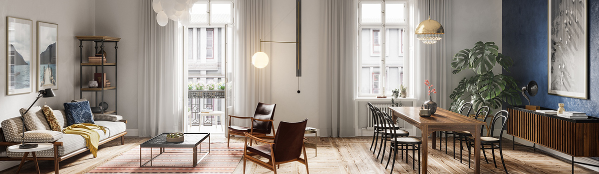 Design intérieur moderne de salon - MACSF