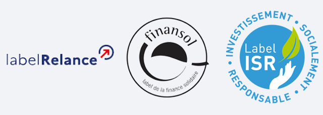 L'unité de compte MACSF Insertion Emplois Dynamique détient 3 labels : Relance, Finansol et le label ISR