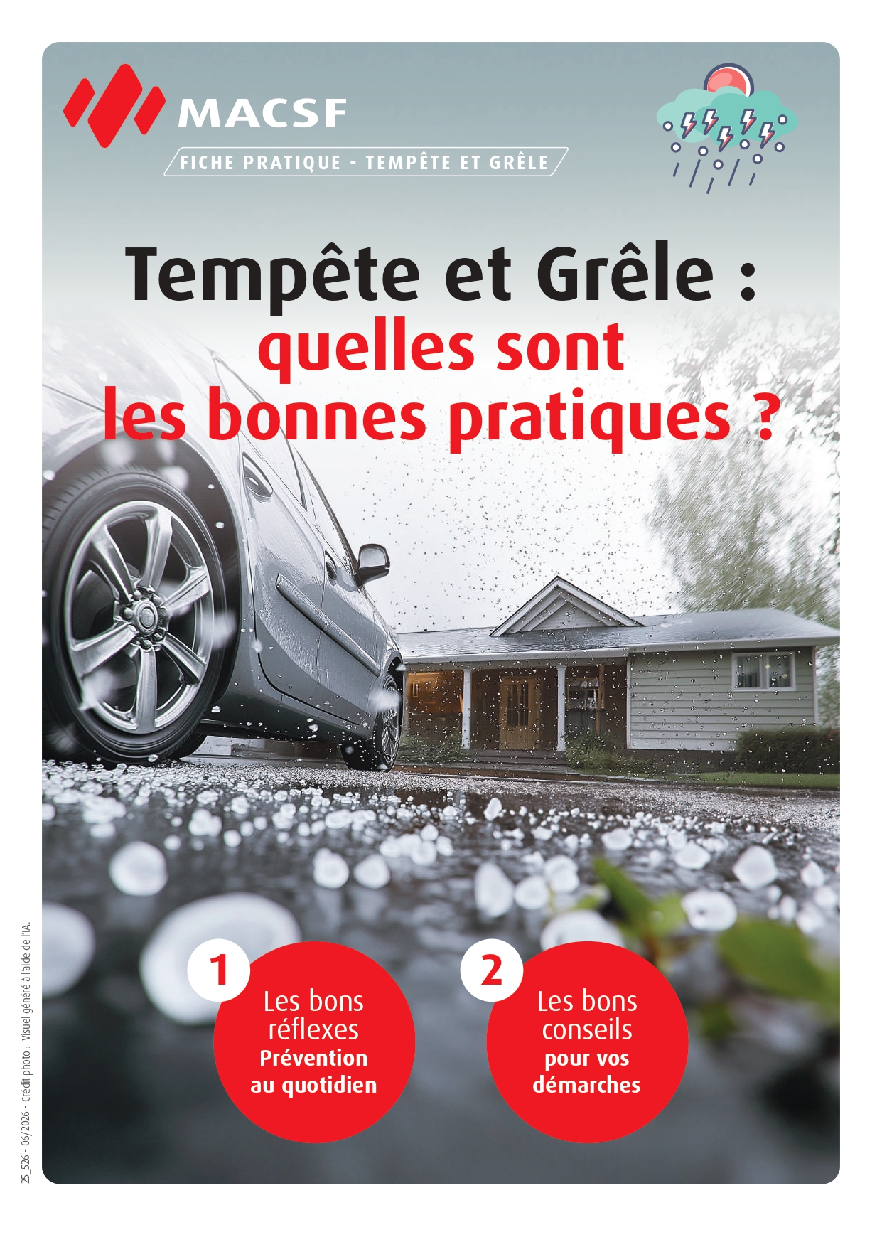 Fiche Temp&ecirc;te et Gr&ecirc;le : Quelles sont les bonnes pratiques ?