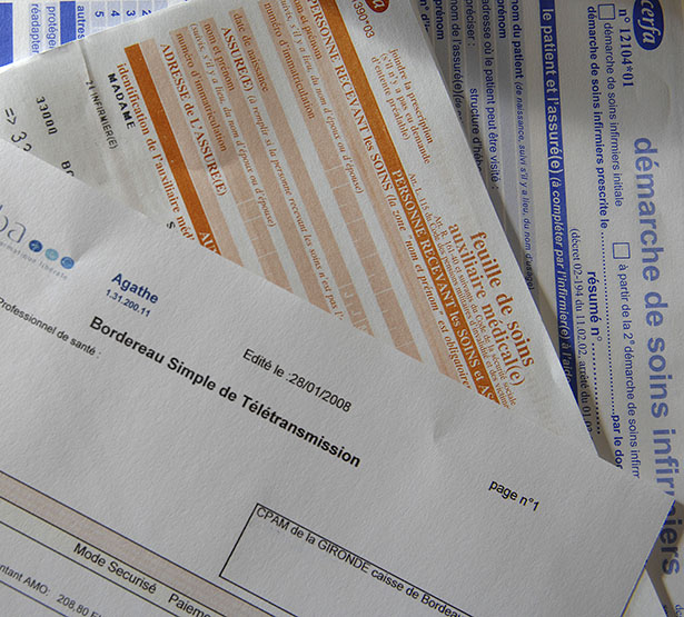 Feuilles de soins infirmiers - MACSF