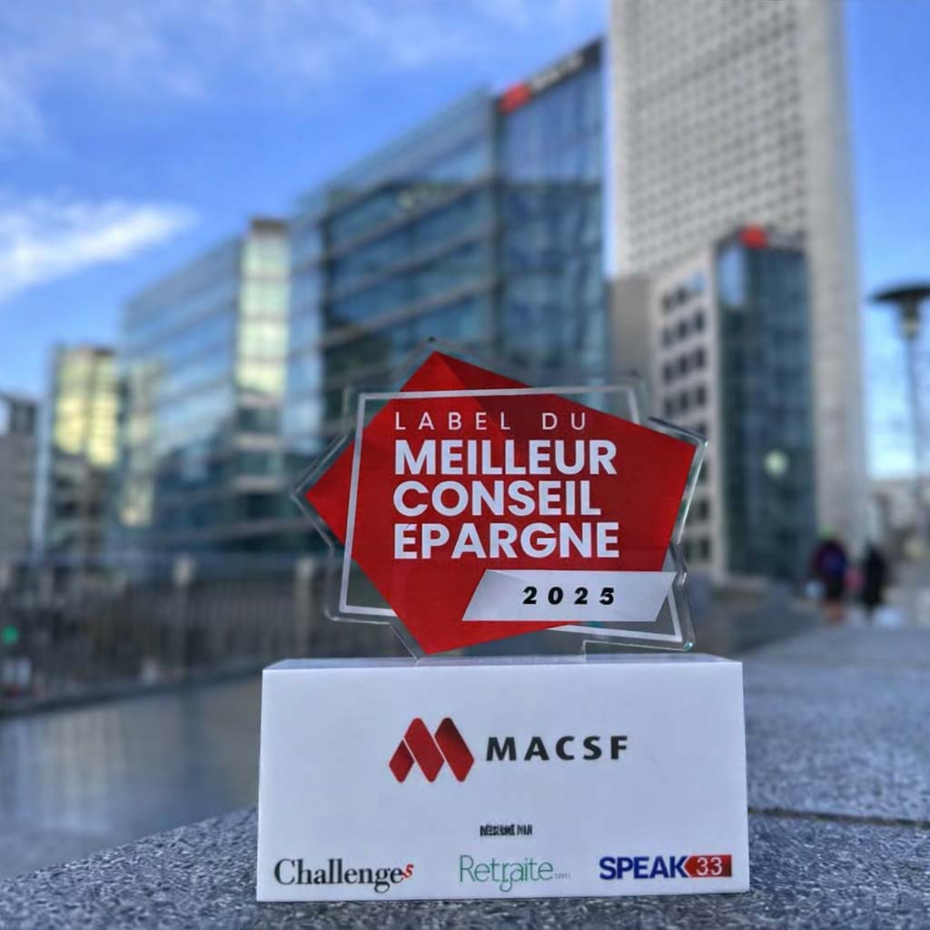 La MACSF reçoit le Label du meilleur conseil épargne 2025 !