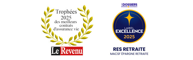 La qualité du PER (Plan d'épargne retraite) de la MACSF est régulièrement saluée par des prix et trophées