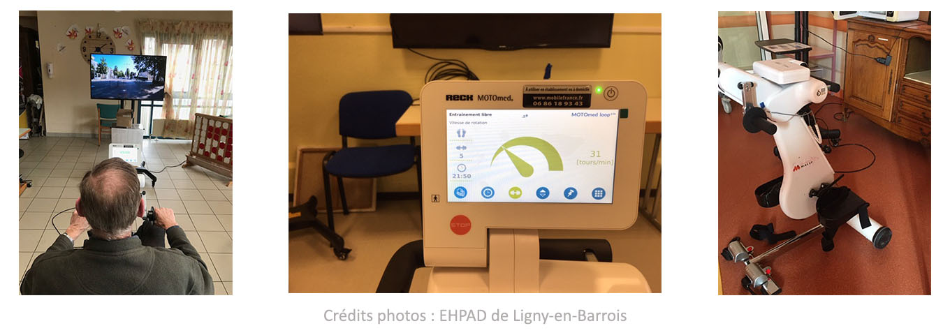 EHPAD de Ligny-en-Barrois - Dispositif MOTOMED