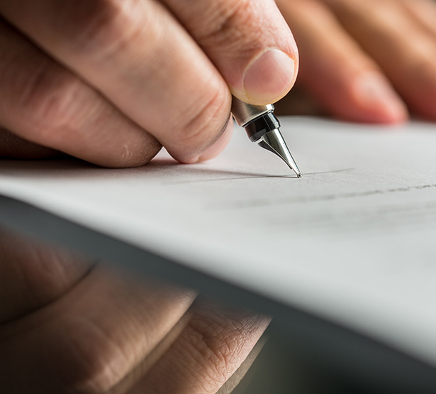 Signature d'un document - MACSF