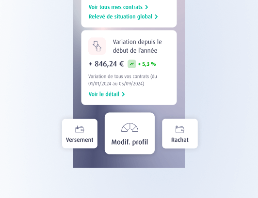 Nouvelles fonctionnalités de l'appli MACSF