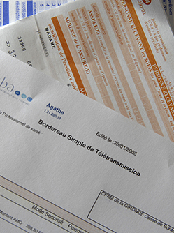 Feuilles de soins infirmiers - MACSF