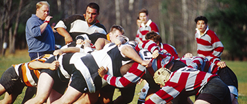 Une mêlée de rugby - MACSF
