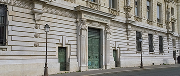 Façade du Tribunal correctionnel de Paris - MACSF