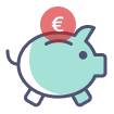 picto épargne cochon