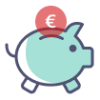 picto épargne cochon